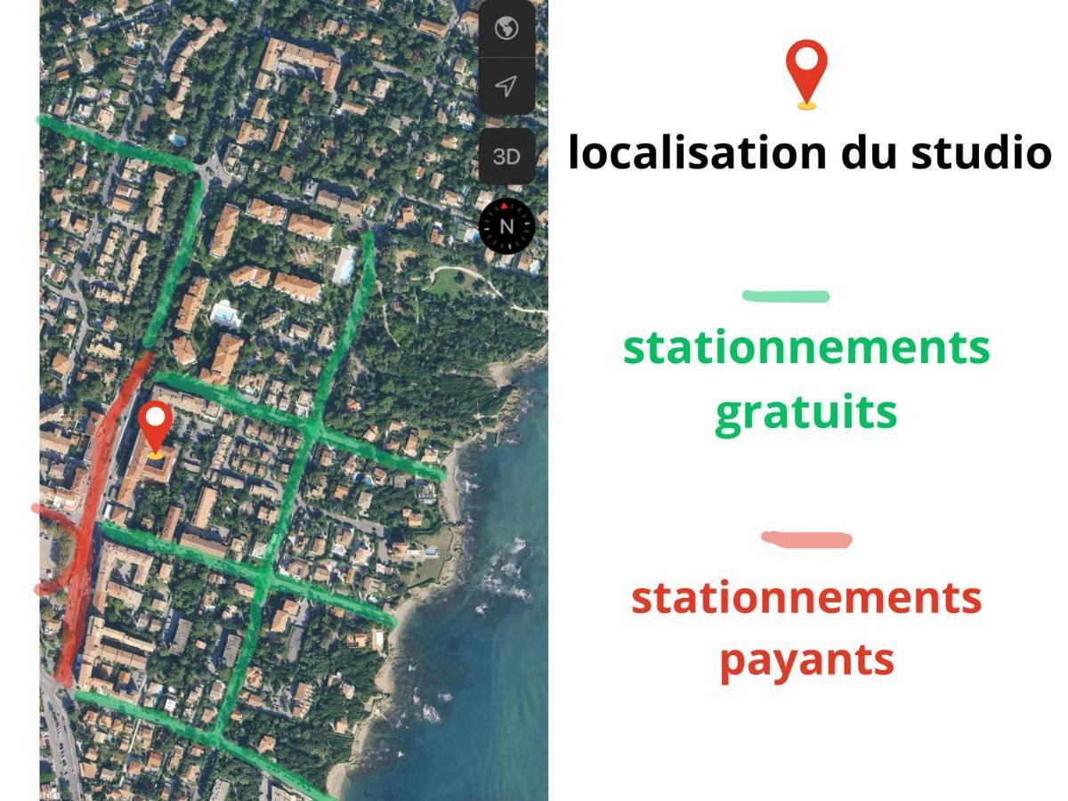 Tranquil Studio: Coastal Comfort Near St. Raphael & St. Tropez * Frejus